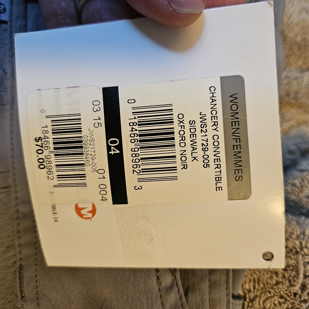 Merrell NWT gray Miniskirt 4 - Picture 7 of 8